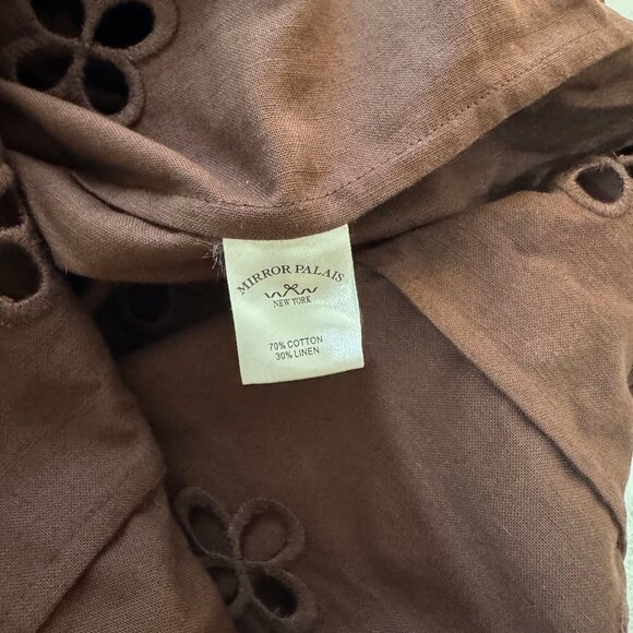 Mirror palais Maria Dress in Chocolat- Size S - Picture 8 of 8